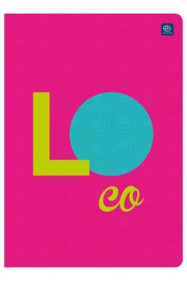 Zeszyt A5/60 kartkowy w kratkę - Mat + UV FSC (284785)