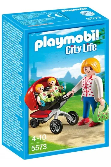 Playmobil City Life Wózek dla bliźniaków 5573