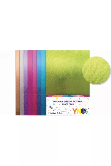 Pianka dekoracyjna metalic