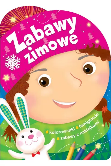 Zabawy zimowe. Wykrojnik