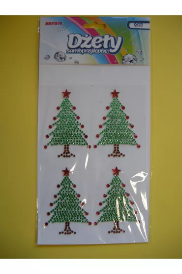 Dżety samoprzylepne DSX2 Choinki