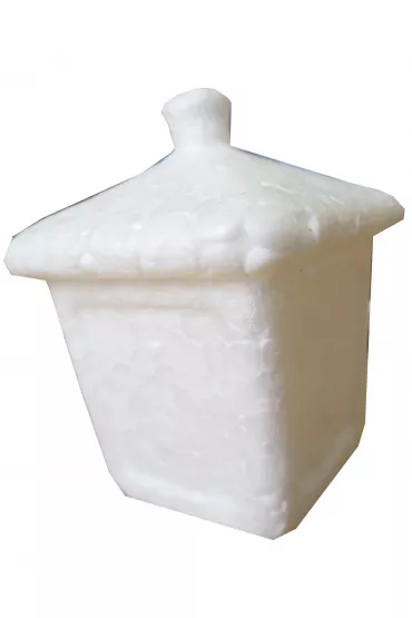 Styropianowa latarnia