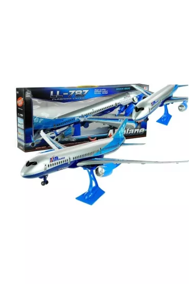 Samolot pasażerski z podstawką 69cm