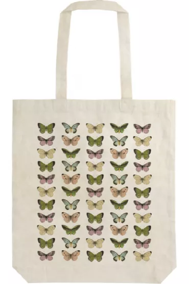 Torba bawełniana na ramię Szoperka Motyle STBAG 08