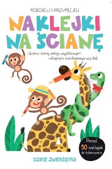 Najkleji na ścianę - Dzikie zwierzętka