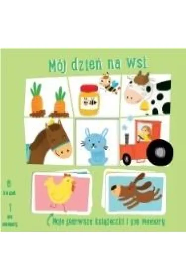 Moje pierwsze książeczki i memory - Dzień na wsi