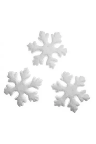 Śmieżynki styropianowe