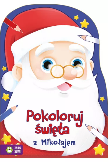 Pokoloruj święta z Mikołajem