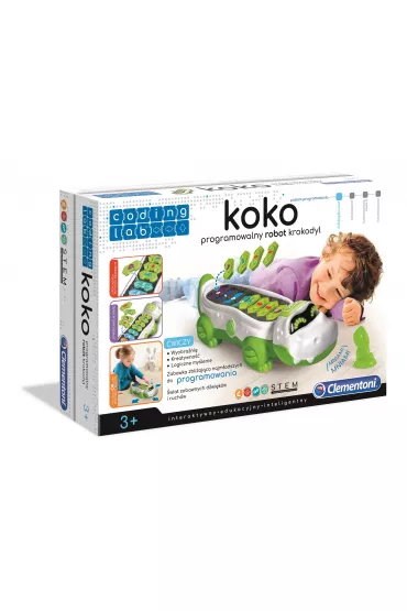 Koko programowalny robot Krokodyl