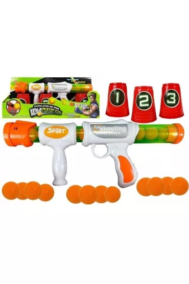 Karabin na miękkie kulki + kubeczki