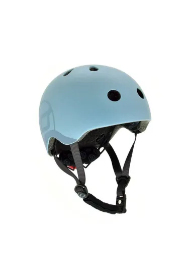 Kask S-M dla dzieci 3+ lat Steel