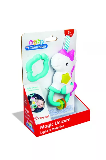 Interaktywna grzechotka Jednorożec
