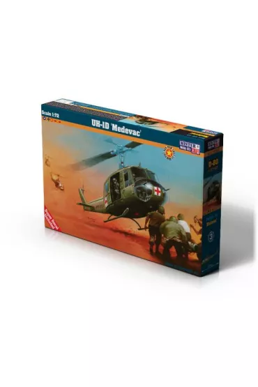 Model helikoptera do sklejania Bell UH-1D Medevac 1:72 D-80