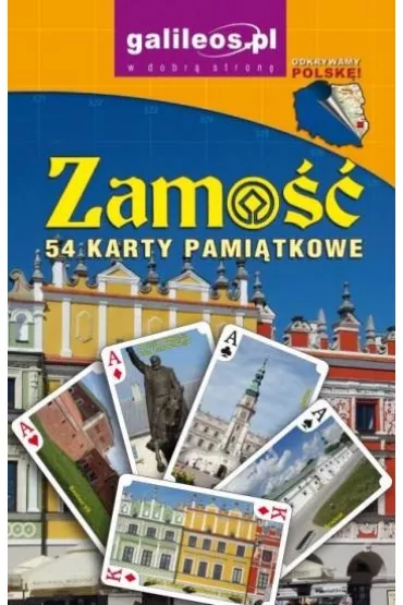 Karty pamiątkowe do gry. Zamość