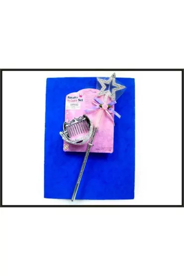 Diadem i różdżka dla księżniczki HBE04 76489