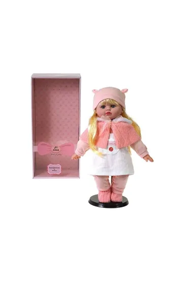 Lalka 40cm dziewczynka dźwięk PL box 26228