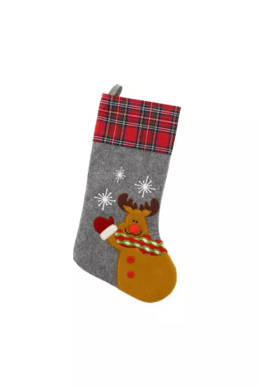 Skarpeta świąteczna z filcu Renifer NW-SSZFR