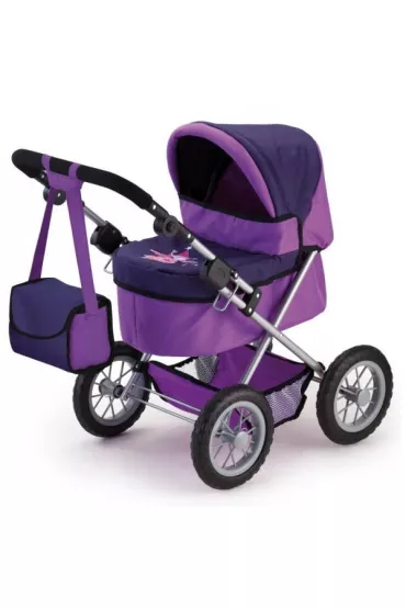 Bayer Wózek głęboki dla lalki Trendy fioletowy 13012AA