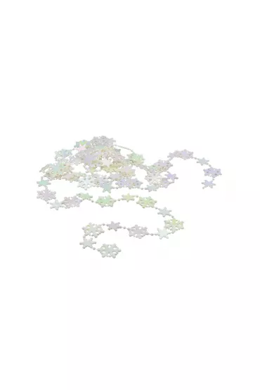 Ozdoba świąteczna Łańcuch Śnieżynki