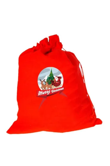 Worek na prezenty duży z aplikacja SM9654