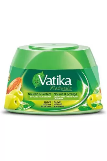 Vatika Krem do stylizacji włosów Oliwa-Migdał-Henna