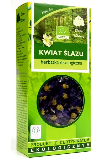 Herbatka z kwiatu ślazu