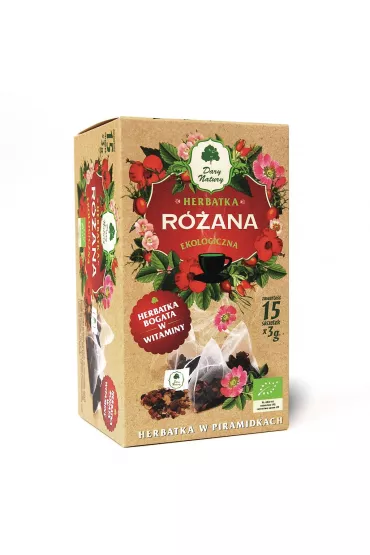 Herbatka różana piramidki