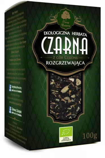 Herbata czarna rozgrzewająca liściasta