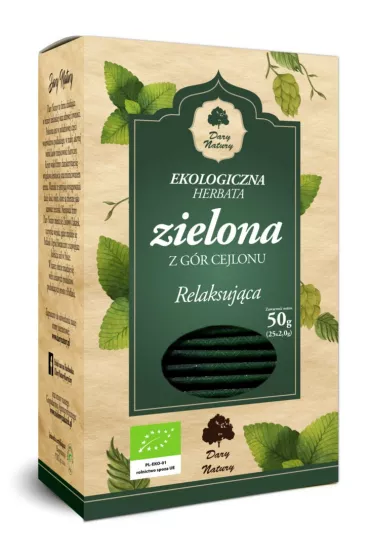 Herbata zielona relaksująca