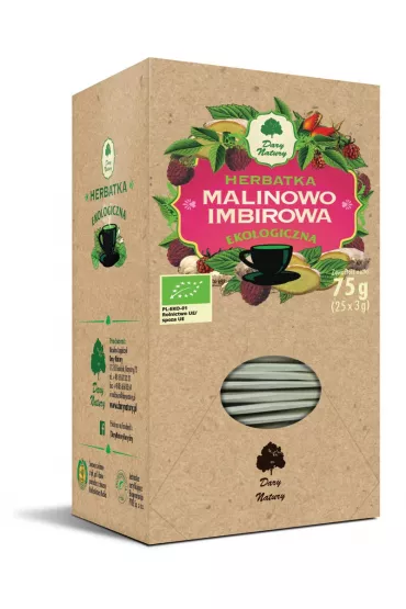 Herbatka Malinowo-imbirowa