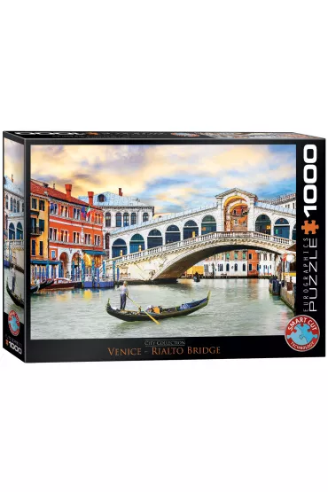 Puzzle 1000 el. Most Rialto w Wenecji