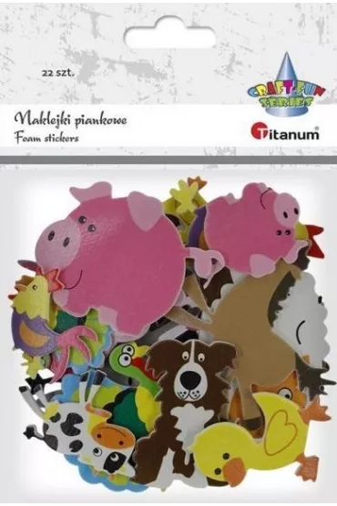 Naklejki piankowe zwierzęta gospodarskie