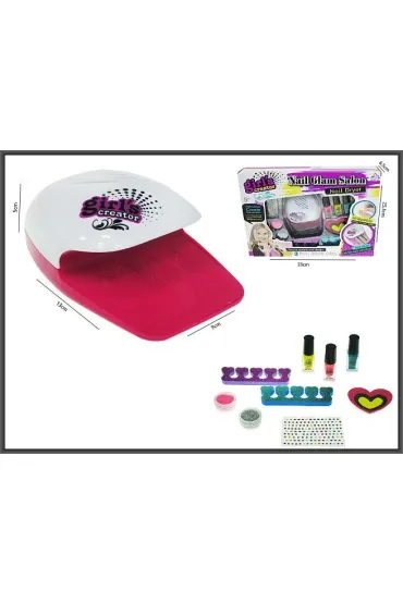Zestaw do malowania paznokci z suszarką