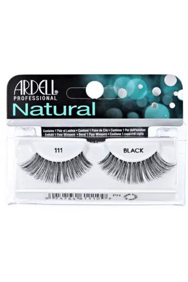 Para sztucznych rzęs Black Natural 111