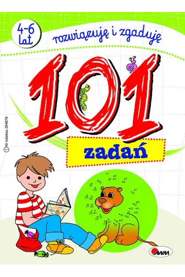 101 zadań 4-6 lat rozwiązuję i zgaduję