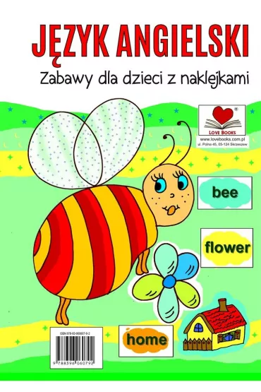 Język angielski. Zabawy dla dzieci z naklejkami