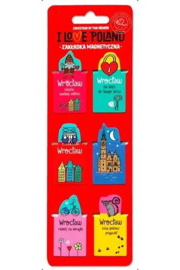 Zakładki magnetyczne ILP Wrocław ILP-ZAK.S-WR-03