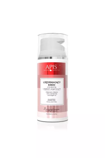 Żurawinowa Witalność ujędrniający krem do twarzy z żurawiną i olejkiem arganowym