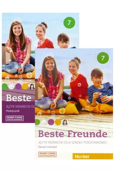 Beste Freunde 7. Podręcznik i zeszyt ćwiczeń do języka niemieckiego dla szkoły podstawowej
