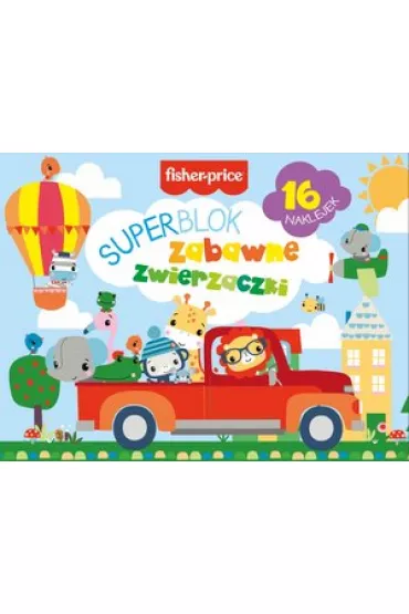Fisher Price. Superblok. Zabawne zwierzaczki