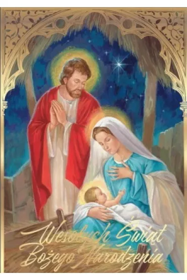 Karnet B6 PP-2117 Boże Narodzenie