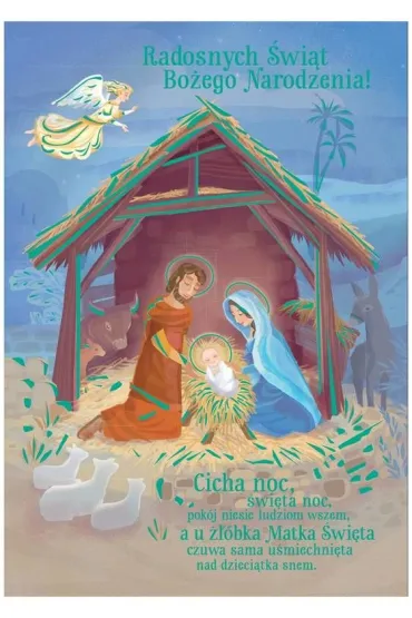 Karnet B6 PP-2166 Boże Narodzenie