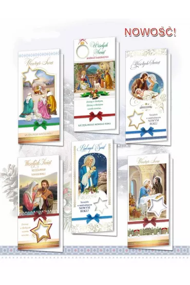 Karnet DL BN z opłatkiem. Religia