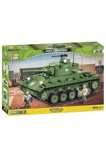  Historical Collection WWII M24 Chaffee 588 elementów 2543