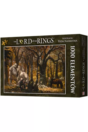 Puzzle 1000 el. Władca Pierścieni. Pieśń wśród Trollowych Wzgórz