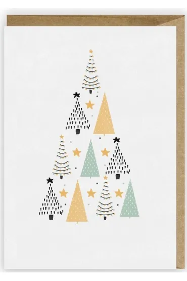 Kartka Boże Narodzenie Choinka