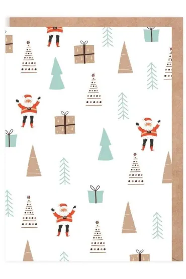 Kartka Boże Narodzenie Minimalistyczna + eko koperta