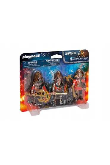 Playmobil Novelmore Trzech Wojowników Burnham 70672
