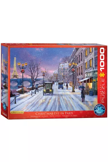 Puzzle 1000 el. Wigilia w Paryżu