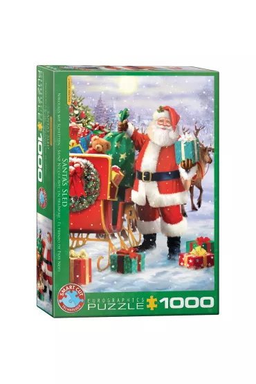 Puzzle 1000 el. Święty Mikołaj